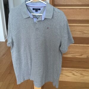 Tommy Hilfiger Light Gray Polo Shirt for Men